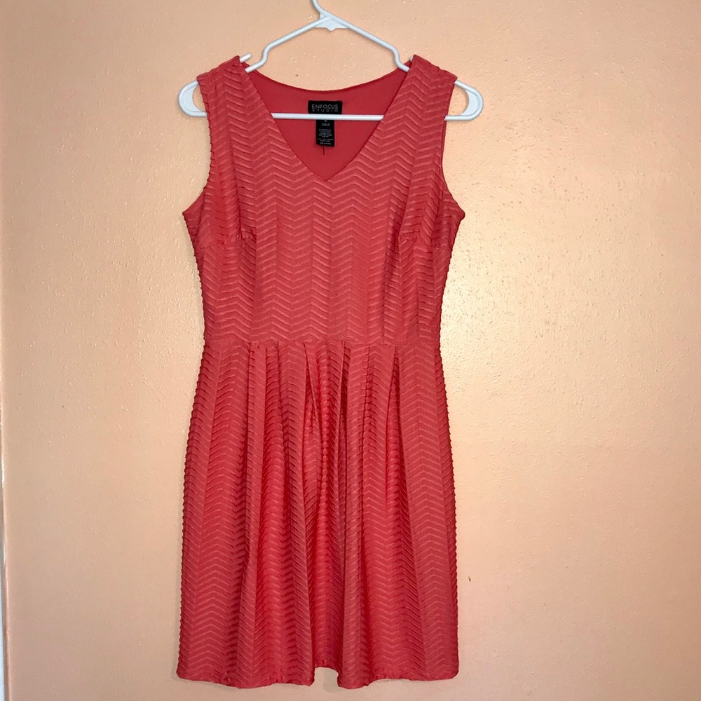 CUTE TEXTURED DRESS